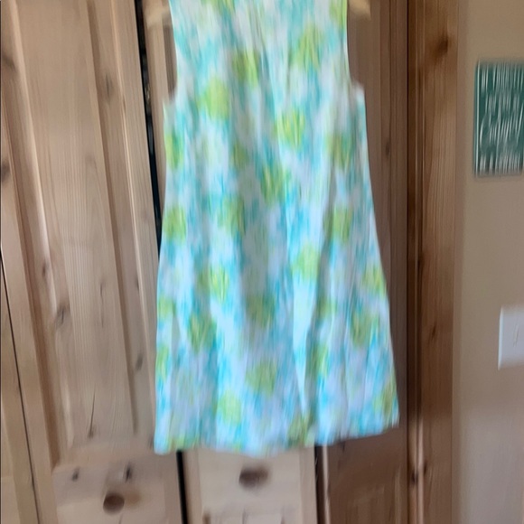 J. Jill Linen Dress ocean print SZ XS - Picture 6 of 6